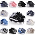 thumbnail image 2 of Zapatos De Bebé Niños Niñas Recién Nacido Walker Para De Fondo Suave Zapatillas De Deporte 0-18 Meses, 2 of 4