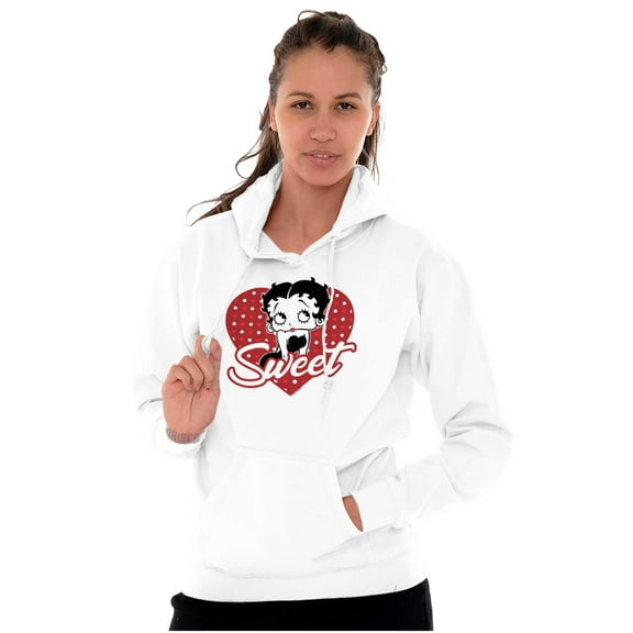 Betty Boop Sweetheart Love Cute Hoodie Sweatshirt Women Brisco Brands M