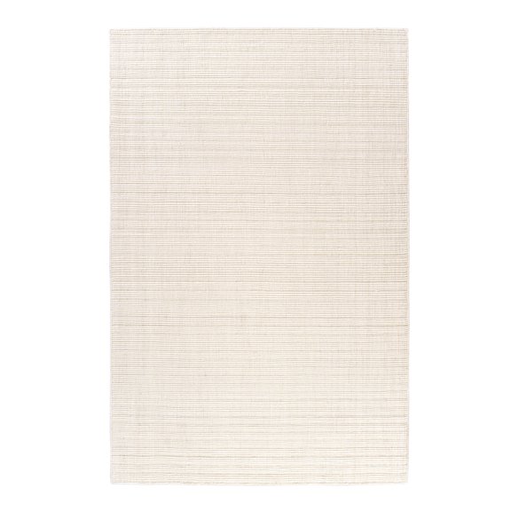 Harlow Hill Nexora 2' x 3' Ivory Solid New Zealand Wool Indoor Area Rug