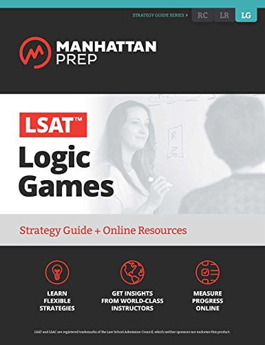 Pre-Owned LSAT Logic Games: Strategy Guide + Online Tracker (Manhattan ...
