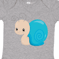 thumbnail image 4 of Inktastic Adorable Blue Snail Boys or Girls Baby Bodysuit, 4 of 5