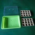 thumbnail image 5 of GZJCKJY 24 Cells Gardening Breathable Lids Plastic Germination Box Nursery Pots Garden Supplies, 5 of 9