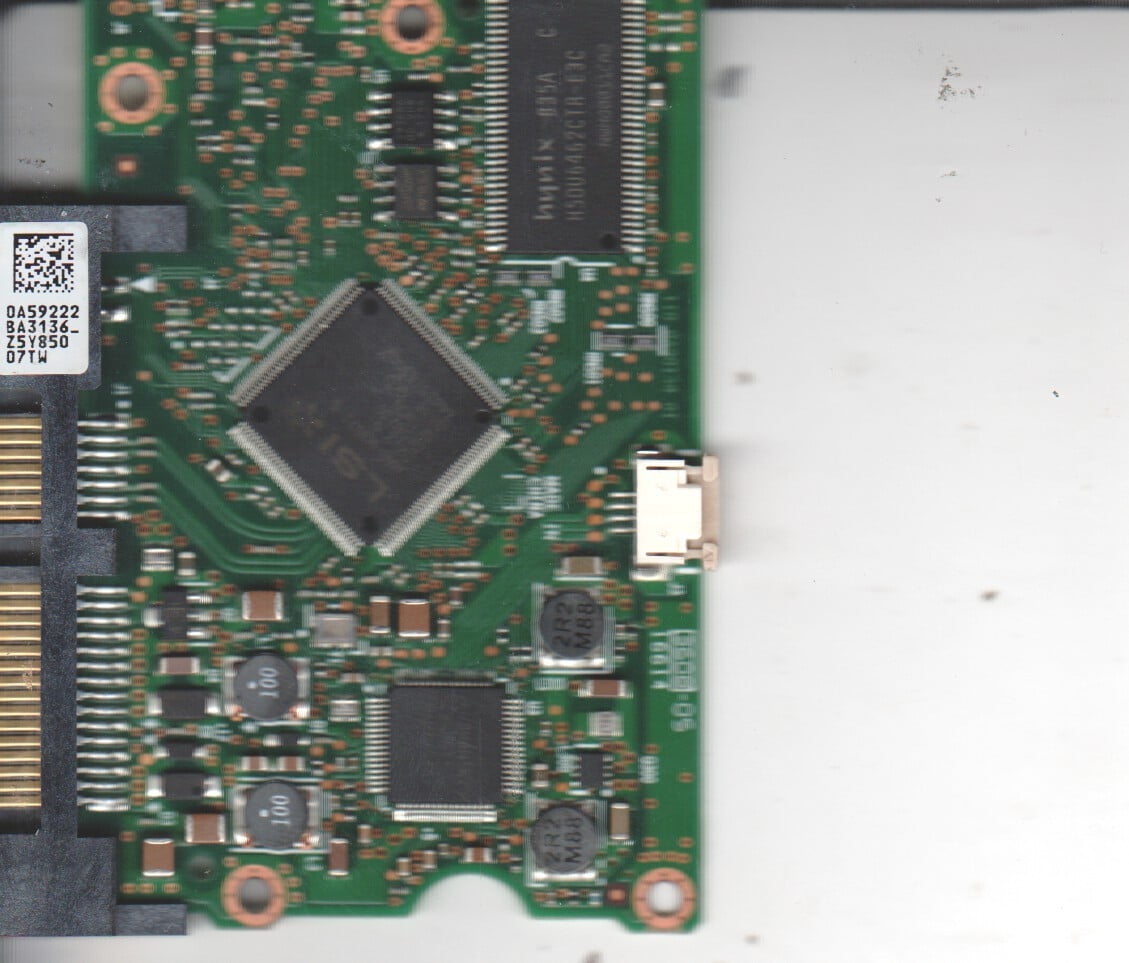 Hitachi 1TB SATA 3.5 Circuit Imprimé PCB PN 0A38016 HDT721010SLA360 0A29987 BA3129_ 