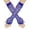 Blue, variant on Women Long Arm Warmers Hot Drill Fishnet Fingerless Gloves Lightweight Stretchy Mittens for Evening Party