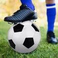 thumbnail image 2 of Balón de Fútbol Ccdes Clásico Duradero 7,67 Pulgadas para Entrenamiento, 2 of 8