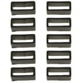 thumbnail image 2 of 10 Pcs Silicone Loops Watch Strap Replacement Retainer Holder 8mm - Black 20mm, 20mm, 2 of 7