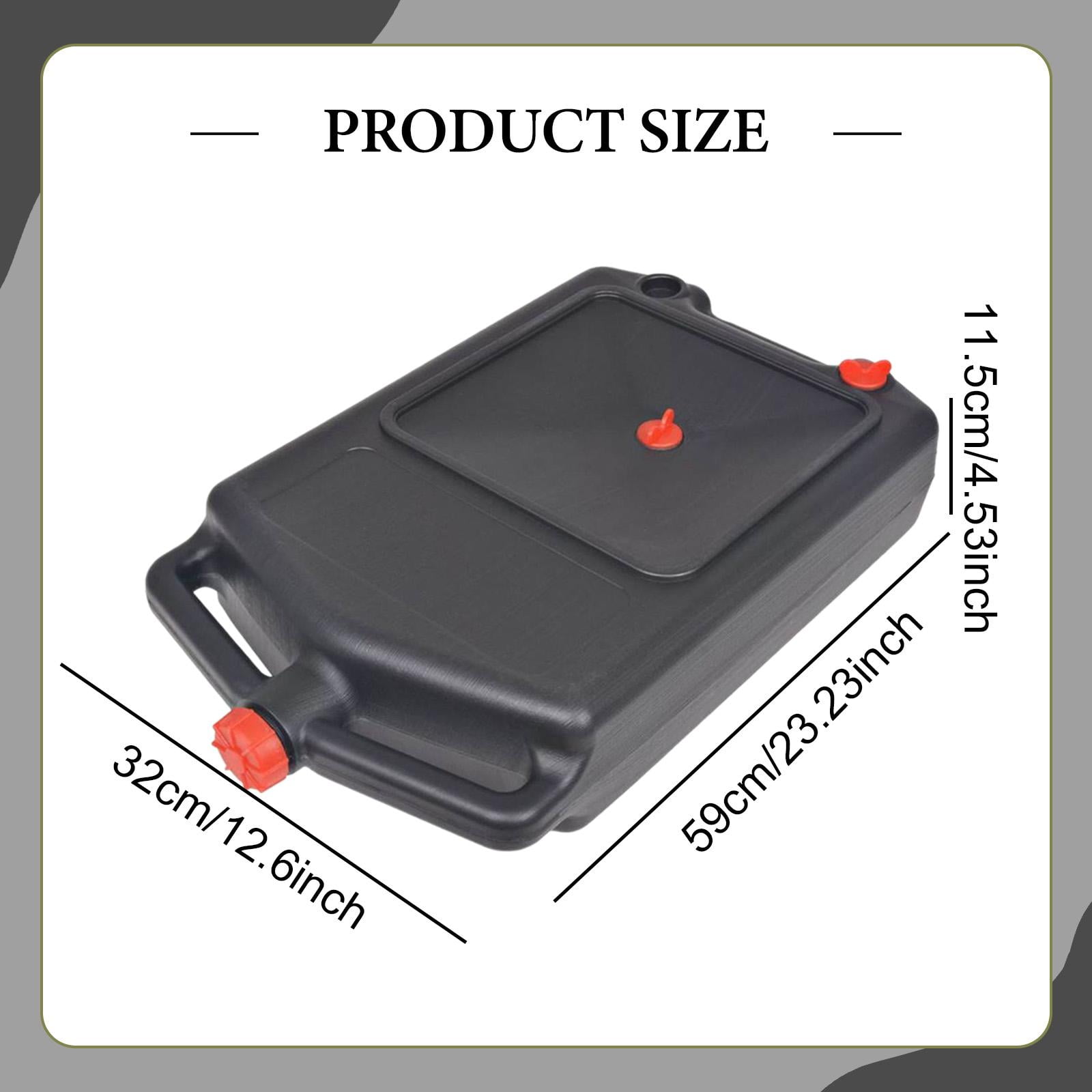 ダーツ Pan Zxpjkyu Drain Pan Prevents Spills Car Oil Change Pan for