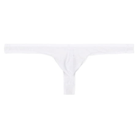 

AnuirheiH Men s Lingerie Casual Solid Sexy Underwear Ultrabook Low Waist Seamless Thong Clearance Under $10