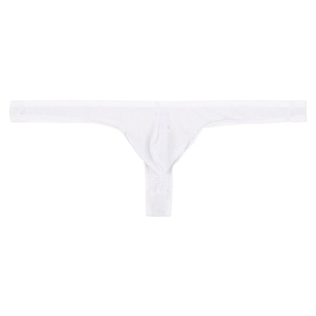 DPTALR Hommes Décontracté Uni Aguichant sous-Vêtements Ultrabook Taille Basse String Sans Coutures
