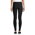 Holiday Time Women's Sueded Holiday Leggings2 pack