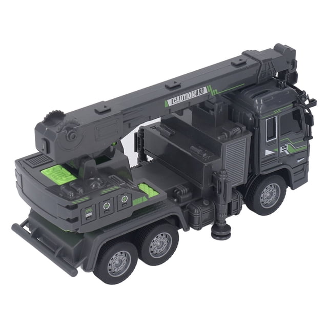 Modelo De Grúa, Camión Grúa De Juguete Con Control Remoto 1:32 Con Luces Para El Hogar