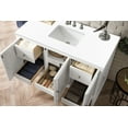 thumbnail image 3 of James Martin Vanities E645-V48-3Wz Athens 48" Free Standing Single Basin Vanity Set - Mid, 3 of 6