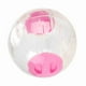 thumbnail image 3 of Pelota de ejercicio de plástico de 18,5 cm para hámster, jerbo, mascota pequeña, para correr (rosa), 3 of 14