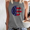 thumbnail image 2 of Birdeem T-Shirt Sans Manches Imprimé Mode pour Femmes Col Rond Ample, 2 of 12