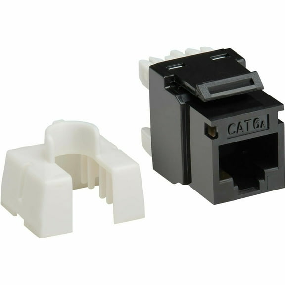 EATON TRIPP LITE SERIES CAT6A KEYSTONE JACKS, 10 PACK - 4PPOE COMPLIANT, 110/KRO
