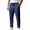 Navy, variant on kosheko Men's Straight-Leg Athletic Pants, Elastic-Drawstring Waist with Relaxed Cuffs for Daily Work Commutes White XL