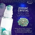 thumbnail image 2 of Blossom Zodiac Sign Vanilla Scented Moisturizing Roll-On Lip Gloss with Crystals, Made in USA, 0.20 fl. oz./5.9ml, Pisces, 2 of 6