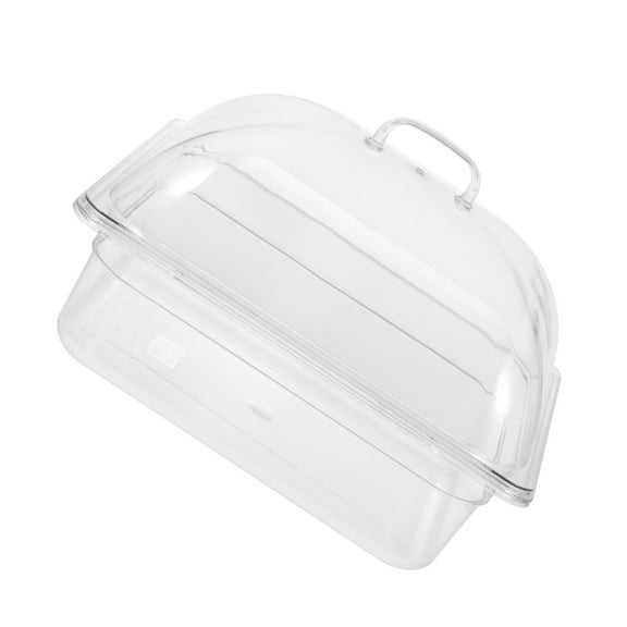 WRISTBIQUE Covered Serving Platters Trays PC Food Plate Household Users Hotel Use 1 Set