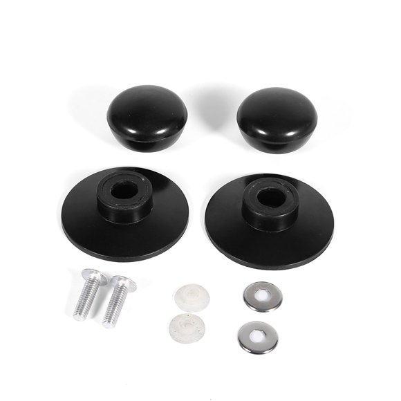 Bouton de Couvercle, Lourd 2 pièces Noir ustensiles de Cuisine Casserole Bouilloire Couvercle Boutons de Remplacement Couvercle poignées de Maintien Nouveau