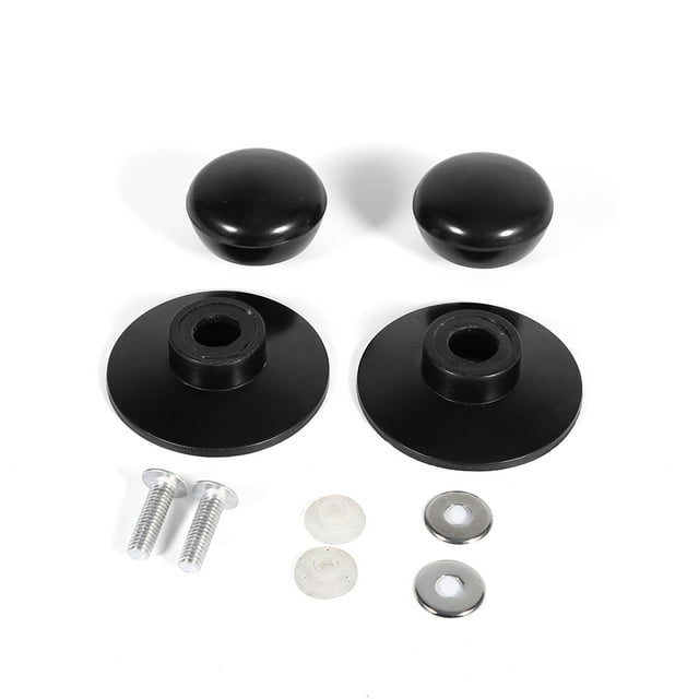 Bouton de Couvercle, Lourd 2 pièces Noir ustensiles de Cuisine Casserole Bouilloire Couvercle Boutons de Remplacement Couvercle poignées de Maintien Nouveau