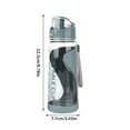 thumbnail image 3 of Botella de Agua Kearding 500-600ml Taza para Beber a Prueba de Fugas Hervidor para la Escuela de Fitness Vasos para Ciclismo al Aire Libre Type2 NO2, 3 of 6
