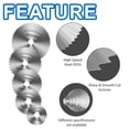 thumbnail image 4 of Precision Rotary Tool Accessories, High Speed Steel Cutting Wheel Set for Accurate Craftsmanship, Multipurpose Blades for Timber Plastic Aluminum, Dremel Compatible for DIY Projects, 4 of 7