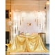 thumbnail image 3 of Mantel PartyDelight con lentejuelas doradas, 127 x 203 cm, rectangular, 3 of 8
