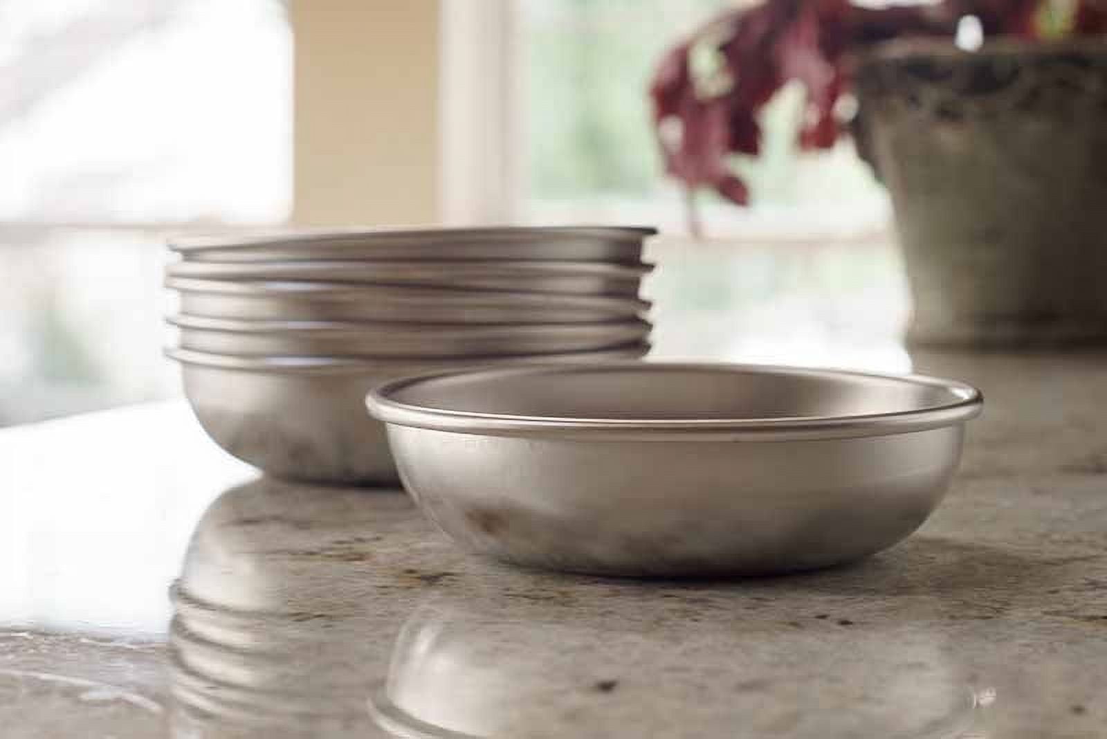 Stainless Steel Cat Bowl for Food & Water by Americat – Made in USA – Dishwasher Safe, Whisker Friendly, 1 Bowl
