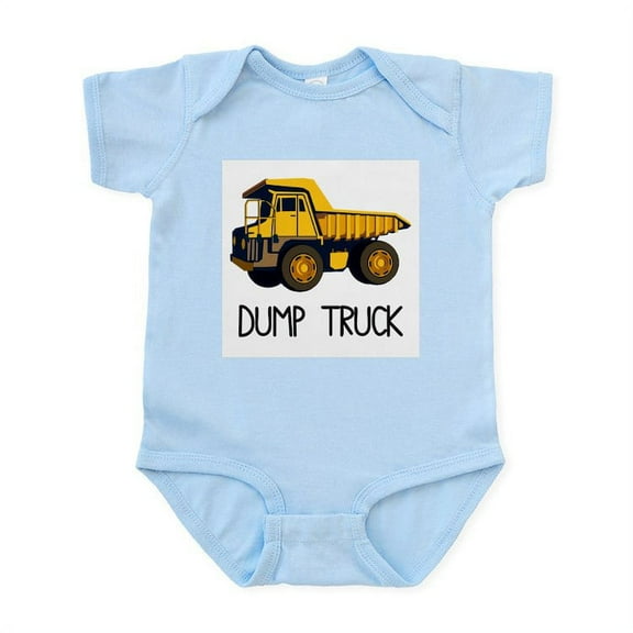 CafePress - Dump Truck Infant Bodysuit - Baby Light Bodysuit, Size Newborn - 24 Months