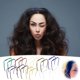 thumbnail image 2 of Diademas para el cabello hechas a mano para mujeres y niñas, gafas de sol cuadradas invisibles, 2 of 4
