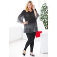 thumbnail image 4 of Woman Within Plus Size Embellished Pleated Blouse, 4 of 5