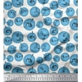 thumbnail image 1 of Soimoi Rayon Fabric Dot,Men & Trumpet Musical Instrument Decor Fabric Printed Yard 56 Inch Wide, 1 of 1