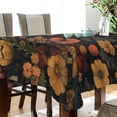 thumbnail image 4 of Yayeee Tablecloths for Rectangular Tables 60 x 120 inch Party Table Cover, Dark Floral Pattern, 4 of 6