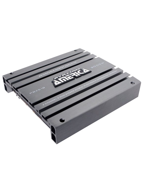 ST-2500.2 Car Amplifier - 5000W 2-Channel Class AB MOSFET Amp With Bass Control