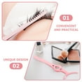 thumbnail image 3 of WEUVEB 4Pcs Lash Tweezers Stainless Steel Eyelash Applicator with Comb Assorted Color for Makeup Artists, 3 of 8