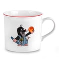 thumbnail image 5 of 7.6 fl oz (225 ml) Porcelain Kids Plates and Mug Set Kid's Porcelain Dinnerware Set of 3 Tableware Set for Kids Deep Plate Flat Plate and Kid's Mug (Mole), 5 of 7