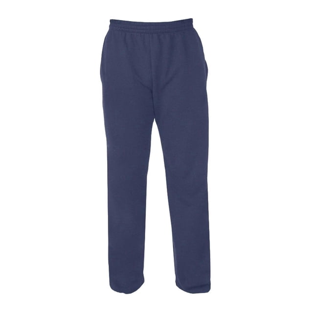 Pantalón Fruit Of The Loom . para Mujer, Deportivo Felpa Azul Marino Talla G