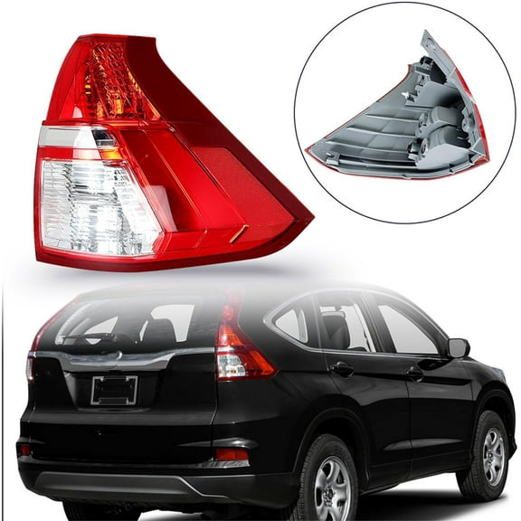 ALL-CARB Rear Brake Tail Light Assembly Replacement for 2015 2016 Honda CRV Passenger Side Tail Lamp 33500T1WA01 HO2801186