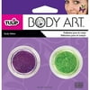 Purple and Green Body Glitter