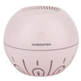 thumbnail image 3 of Humidificador de aire eléctrico con luz LED nocturna en forma de bola y carga USB, color rosa, 3 of 14