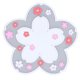 thumbnail image 5 of Posavasos Sakura de aproximadamente 6.0 in, elegante estilo Sakura, antideslizante, duradero, de PVC, para cocina, oficina, hogar, color blanco, 5 of 14