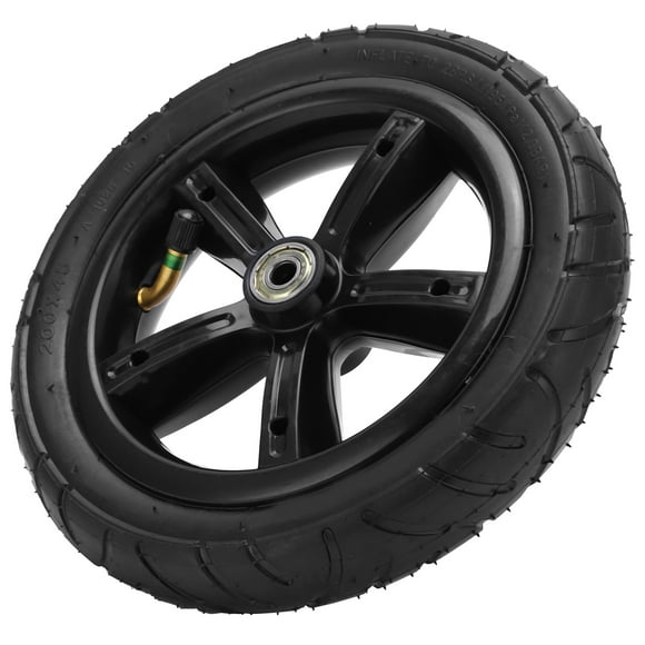 8 Inch Pneumatic Wheel, Rubber 8 Inch 200x45 Wheel Rim and Tires Set  for Electric Scooter