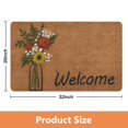 thumbnail image 3 of Elevate Your Decor with 20x32 inch Super Absorbent Quick-Drying Bath Mat – Non-Slip Rubber Bottom, Easy to Clean Bathroom Rug – Stylish Addition to Living Room & Kitchen, 3 of 5
