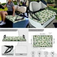 thumbnail image 3 of Jeiento Saint Patrick's Day 4 Pack Golf Cart Accessories Set Golf Cart Seat Cover Golf Cart Steering Wheel Cover Golf Cart Flags Clovers Universal Seat Blanket Steering Wheel Cover Protector, 3 of 5