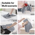 thumbnail image 5 of Simmore Premium Cotton Kitchen Towels, Super Soft Absorbent Dish Towels for Kitchen, Flat and Terry Dish Cloths Washing Dishes, 6-Piece Set, 18x28 Inches, Grey, 5 of 10