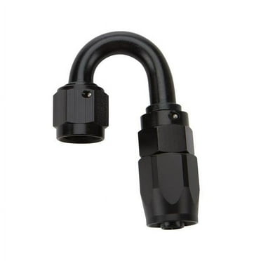 Allstar Performance ALL49384, Reusable Hose End Black 180 Deg Elbow -10 0