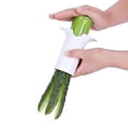 thumbnail image 1 of Cortador de pepinos, cortador de fresas, cortador de uvas, cortador de zanahorias, cortador de patatas, herramientas de cocina creativas, cortador multifunción de frutas y verduras, Fr, 1 of 5