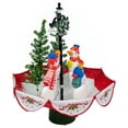 thumbnail image 3 of Northlight 2.5 FT Musical Lighted Snowing Snowman Family in Umbrella Base Christmas Decoration, 3 of 4