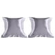 thumbnail image 2 of Juego de 2 fundas de almohada de seda para protección del cabello, material de seda de primera calidad, superficie suave hipoalergénica para la salud del cabello, diseño plegable liviano,, 2 of 7