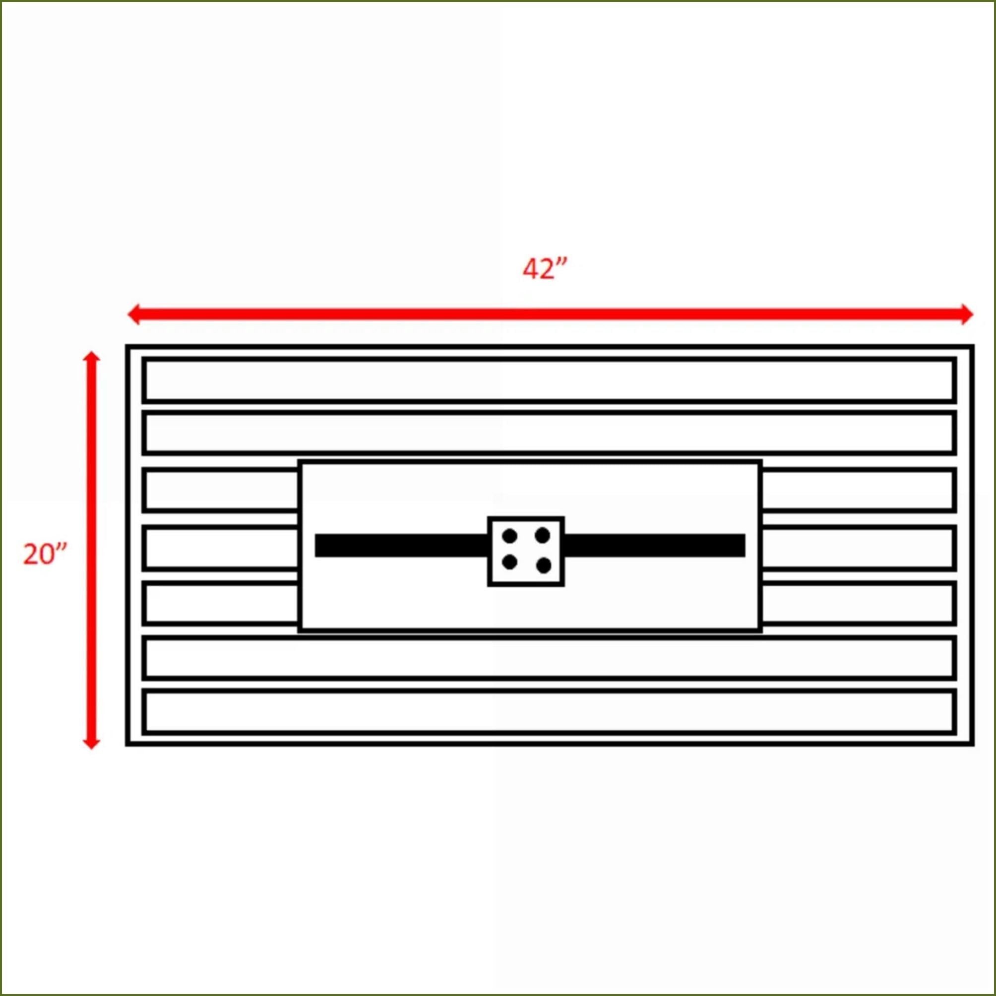 Outdoor Stoves | Estufas al Aire Libre | 42" Modern Off-White Fire Pit Table | For Patio Backyard | Steel